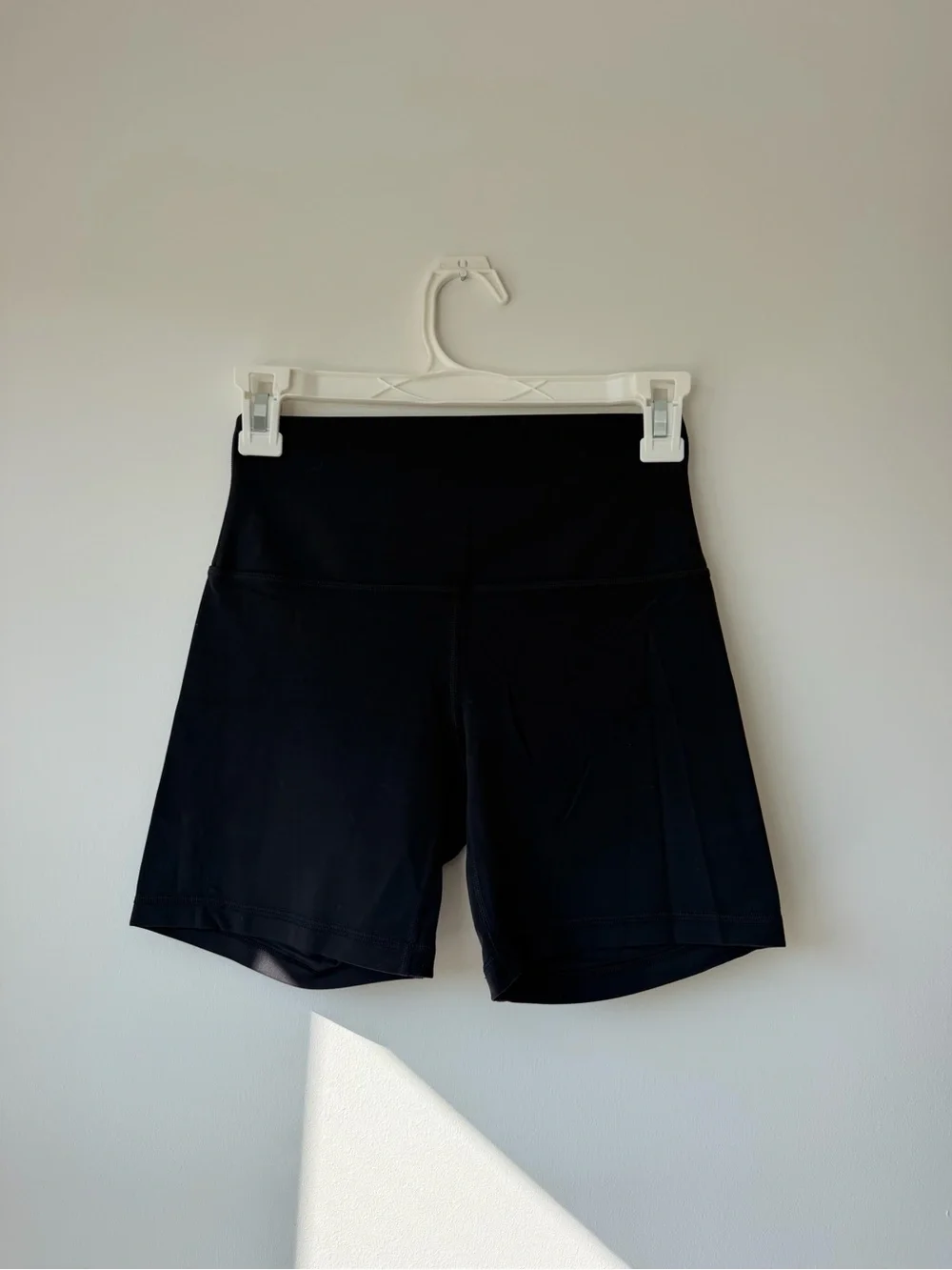 lululemon athletica Black High-Waist Bike Shorts